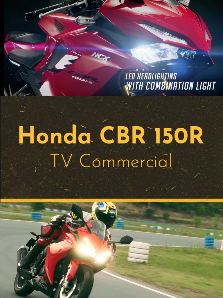 Honda CBR 150R TV commercial